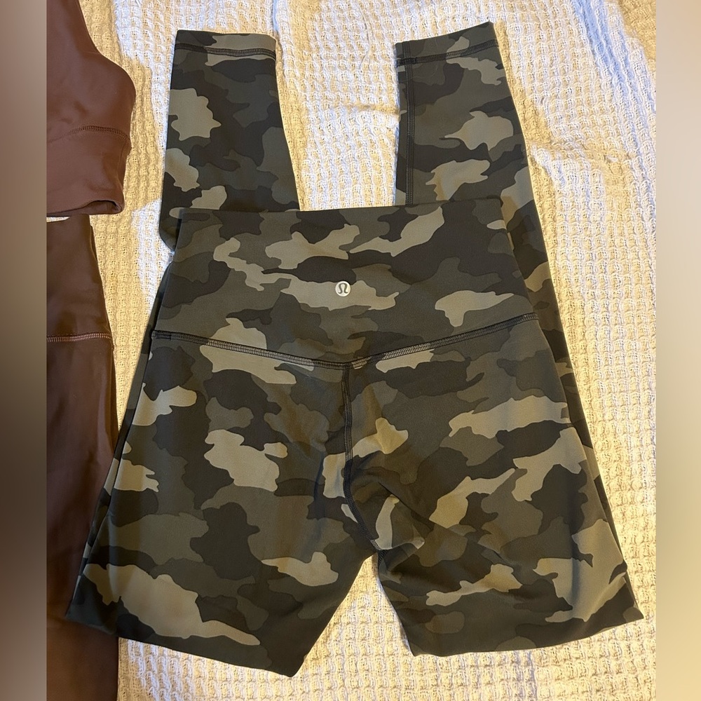Brand new Camo lululemon leggings